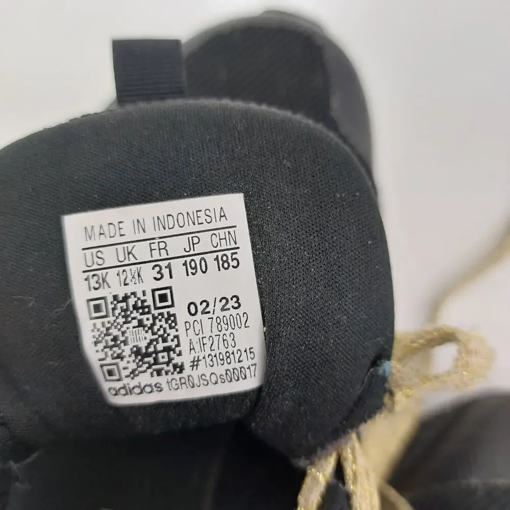 Adidas Black Gold Sneakers IF2763 X_PLR Phase Size 13